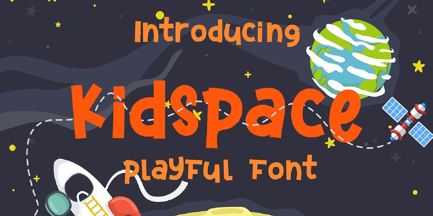 Шрифт Kidspace